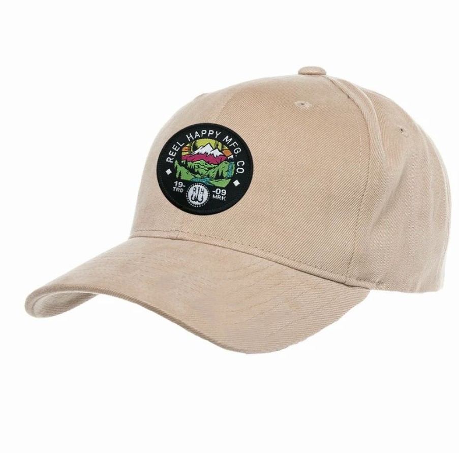 Headwear * | Cheapest Reel Happy Co Reel Salvation Hat Khaki