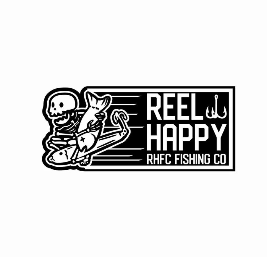 Decals & Accessories * | Cheapest Reel Happy Co Bombs Away Portside Sticker