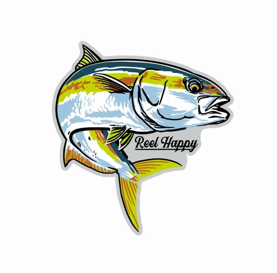 Decals & Accessories * | Cheap Reel Happy Co Point Guard Sticker