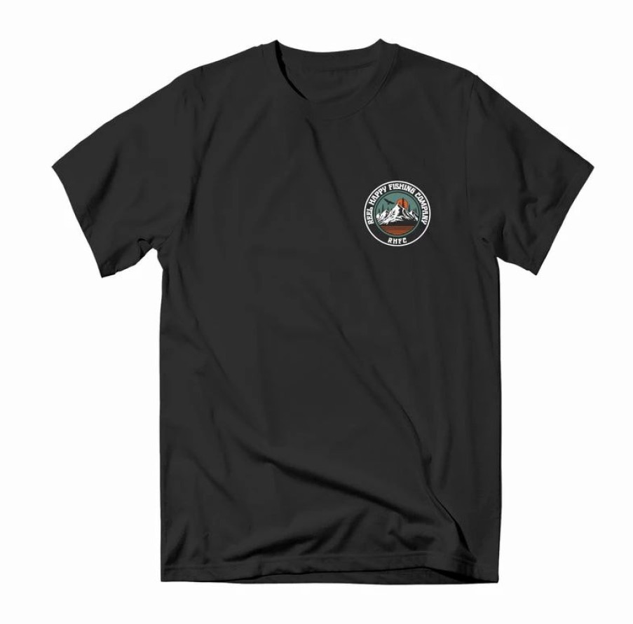 Graphic Tees * | Best Sale Reel Happy Co Boozer Tee Black