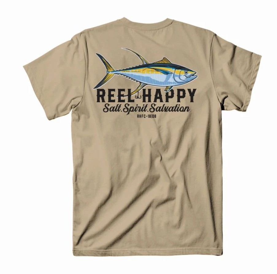 Graphic Tees * | Best Pirce Reel Happy Co Sickles Tee Sand