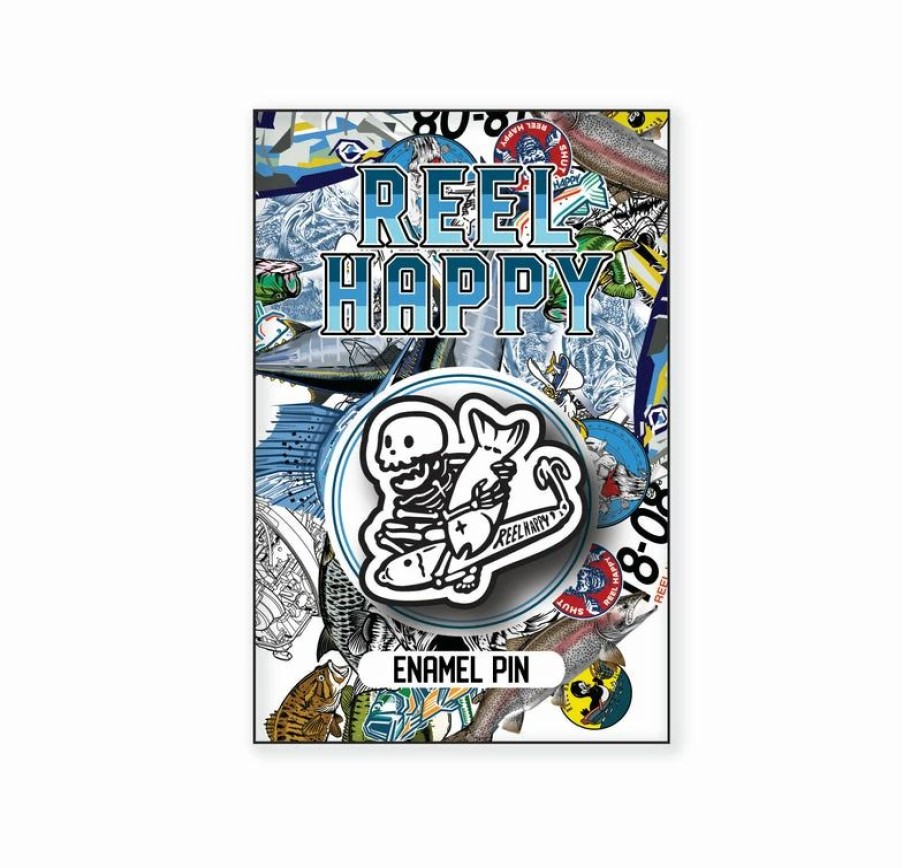 Decals & Accessories * | Cheapest Reel Happy Co Bombs Away Pin