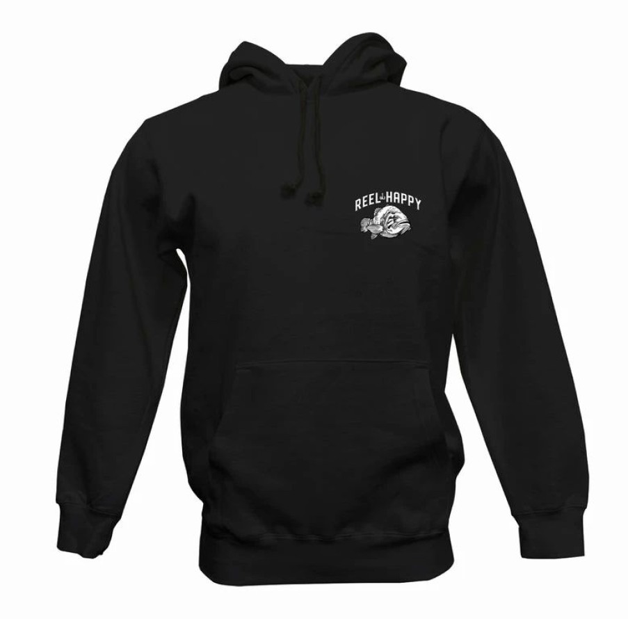 Fleece * | Coupon Reel Happy Co Keep It Fresh Hoodie Black