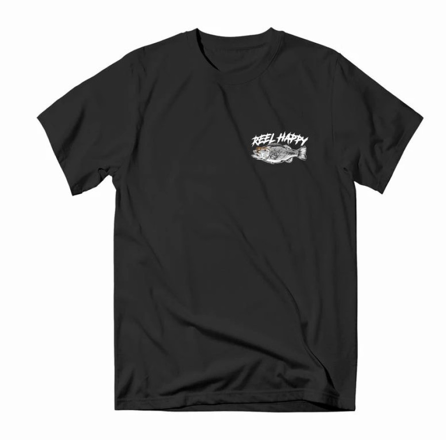 Graphic Tees * | Promo Reel Happy Co Night Raiders Tee Black S, M & 2Xl