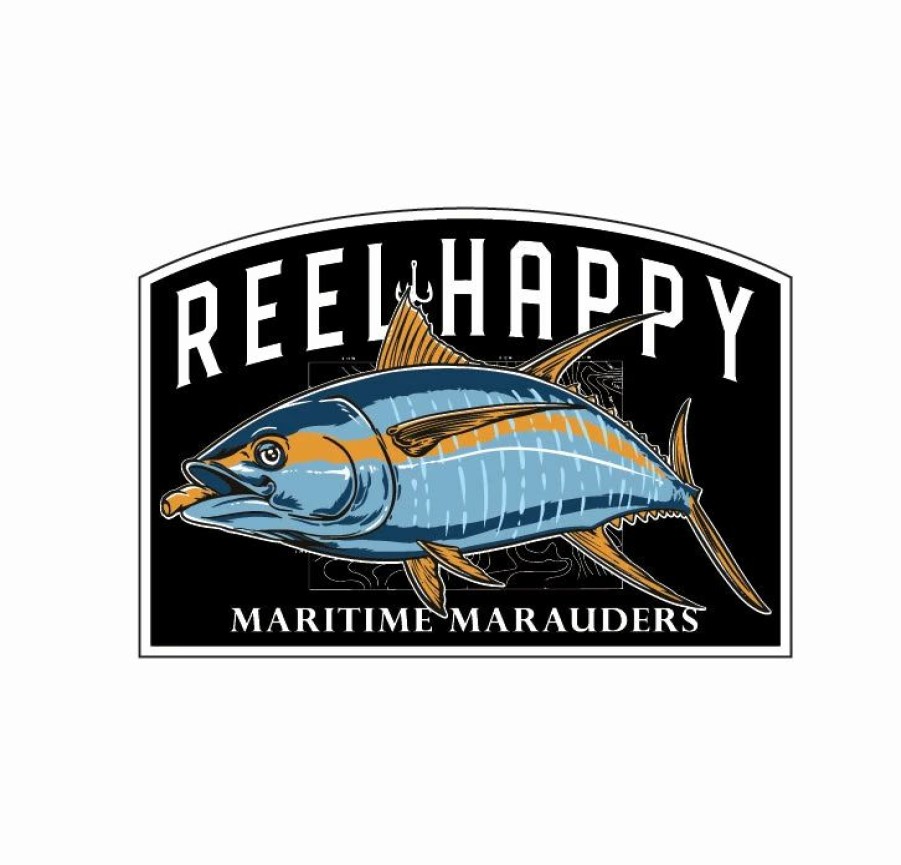 Decals & Accessories * | Brand New Reel Happy Co Tuna Grande Sticker